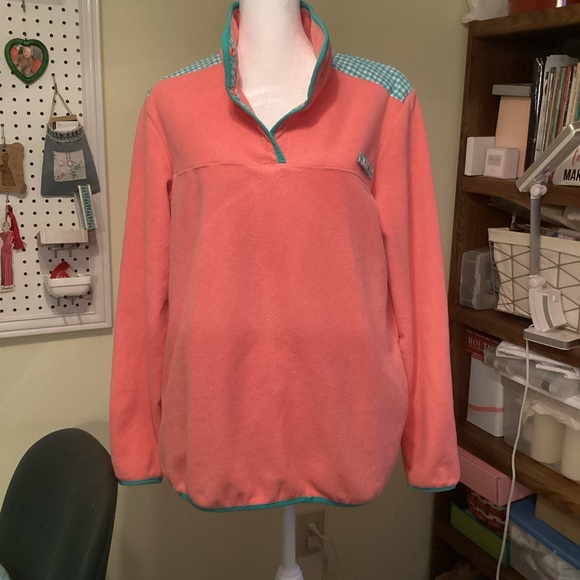 Columbia PFG Pullover Fleece Large - Picture 3 of 7